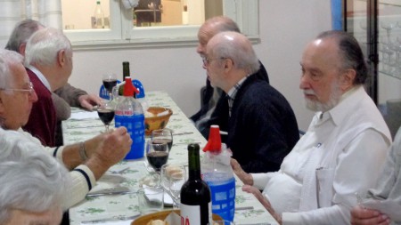 Fleischer y García Trivilo en 1er plano.