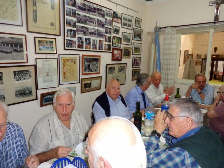 Fleischer, Pigni, Vidal del Solar, Gorla, Vilella; de costado Badaracco.